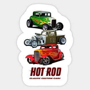 Hot Rods Sticker